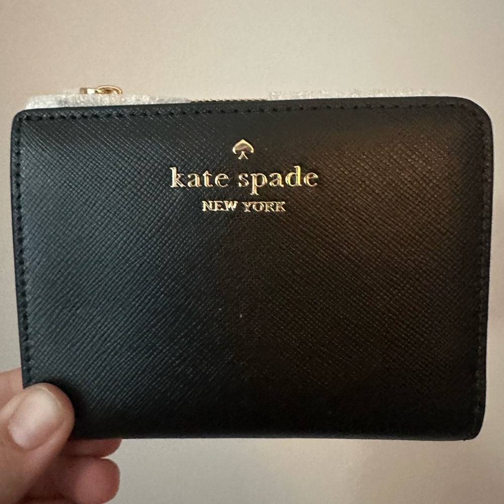 Kate Spade Madison L-Zip small wallet - Black - NWT